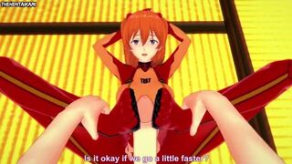 Hentai POV Feet Neon Genesis Evangelion Asuka Langley Sohryu - porn video