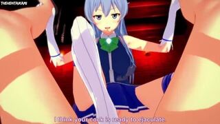 Hentai POV Feet Aqua Konosuba - porn video
