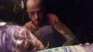 Painal couch time fun at friends house - porn video
