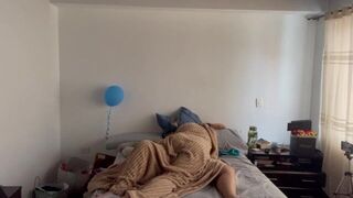 Hot lesbians fuck with hangover after party - porn video
