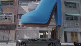 Giantess Car Crush - porn video
